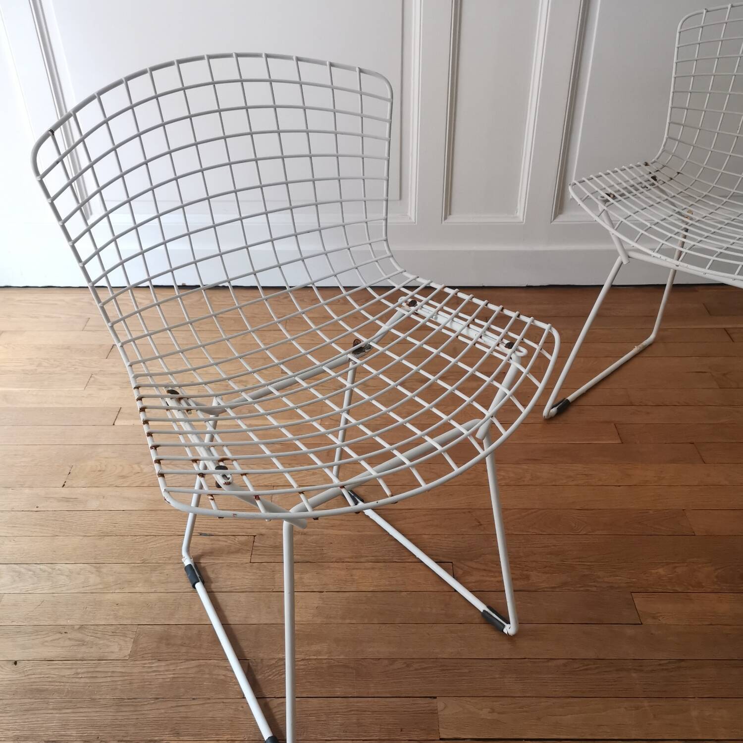 Pair of Harry Bertoia chairs, Knoll, vintage