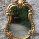 Miroir doré 31x22 cm