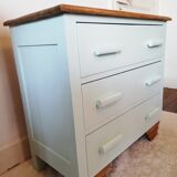 Beautiful art deco 1930 chest of drawers solid wood