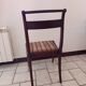 Table and chairs made of mahogany wood.