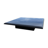Black lacquered design coffee table