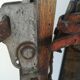 Former alpine ski wooden