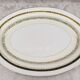 Two luxury porcelain service dishes art japan