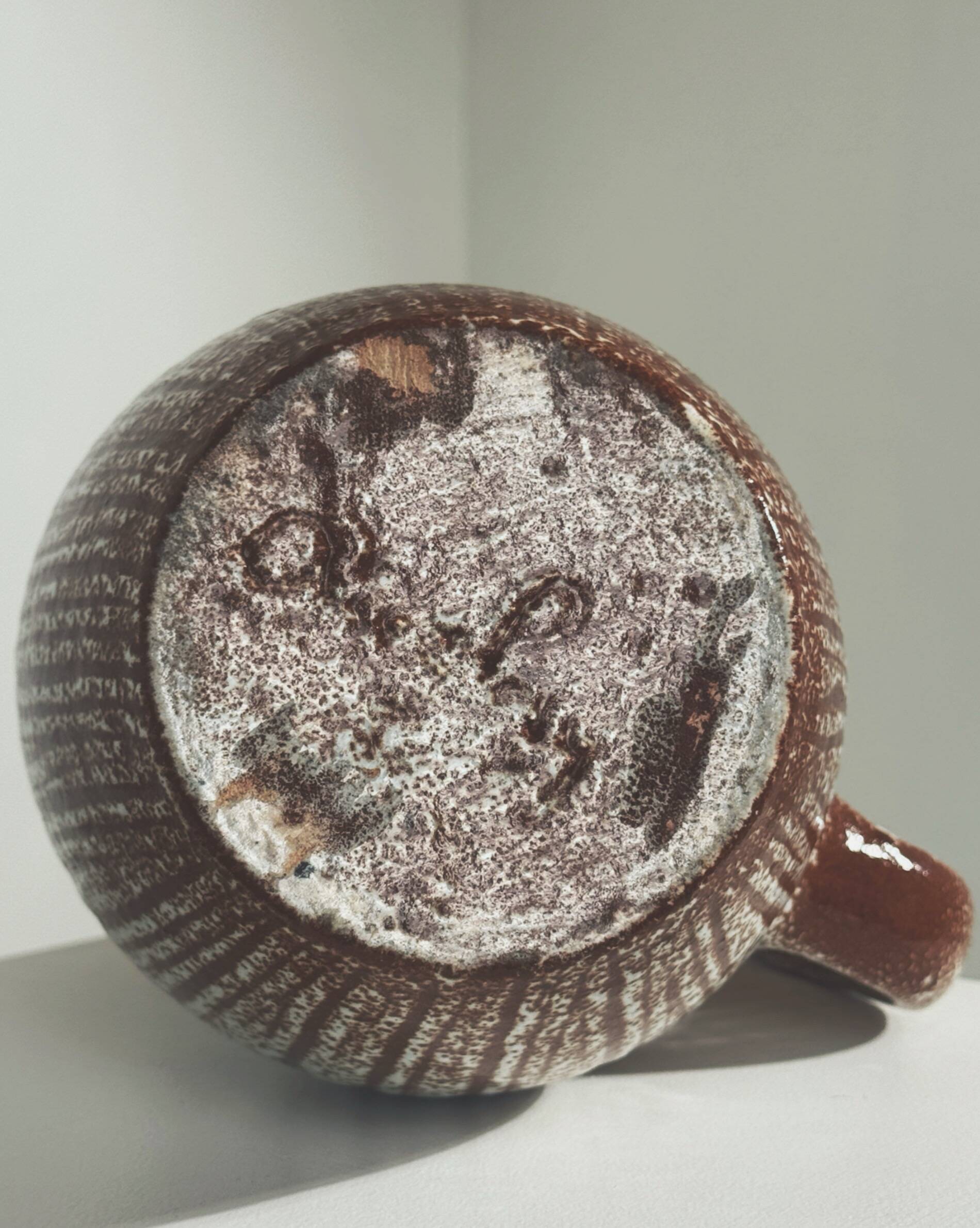 Zoomorphic pitcher by the Accolay potters