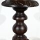 Trumpet Table for Work and Games, Walnut – Late 19th Century