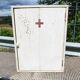 Old medicine cabinet wooden cabinet