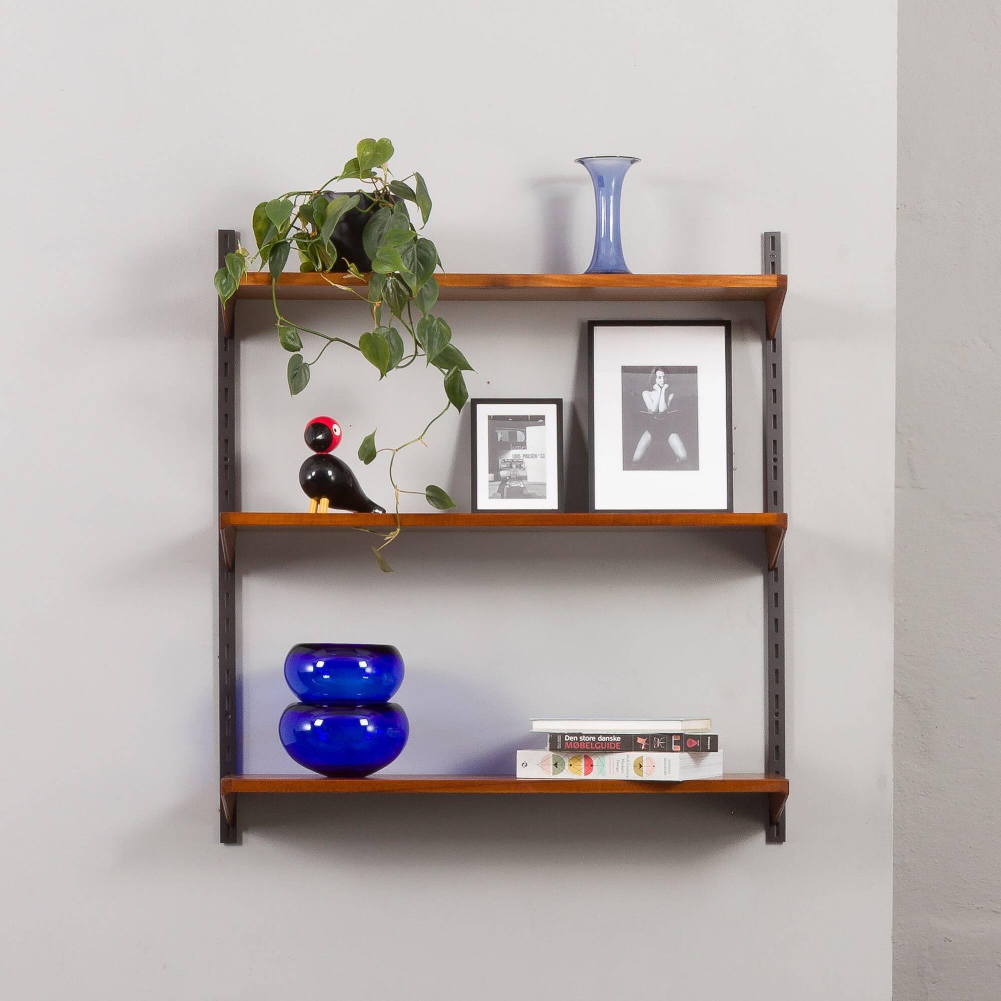 Kai Kristiansen set of 3 teak shelves for FM Mobler, Denmark 1960s