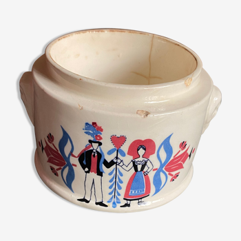 Ribeauvillé earthenware pot