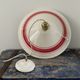 Vintage suspension lamp in electrified ceramic to nine