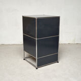 Meuble de rangement USM Haller gris