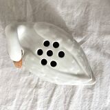 Ceramic duck spades flower