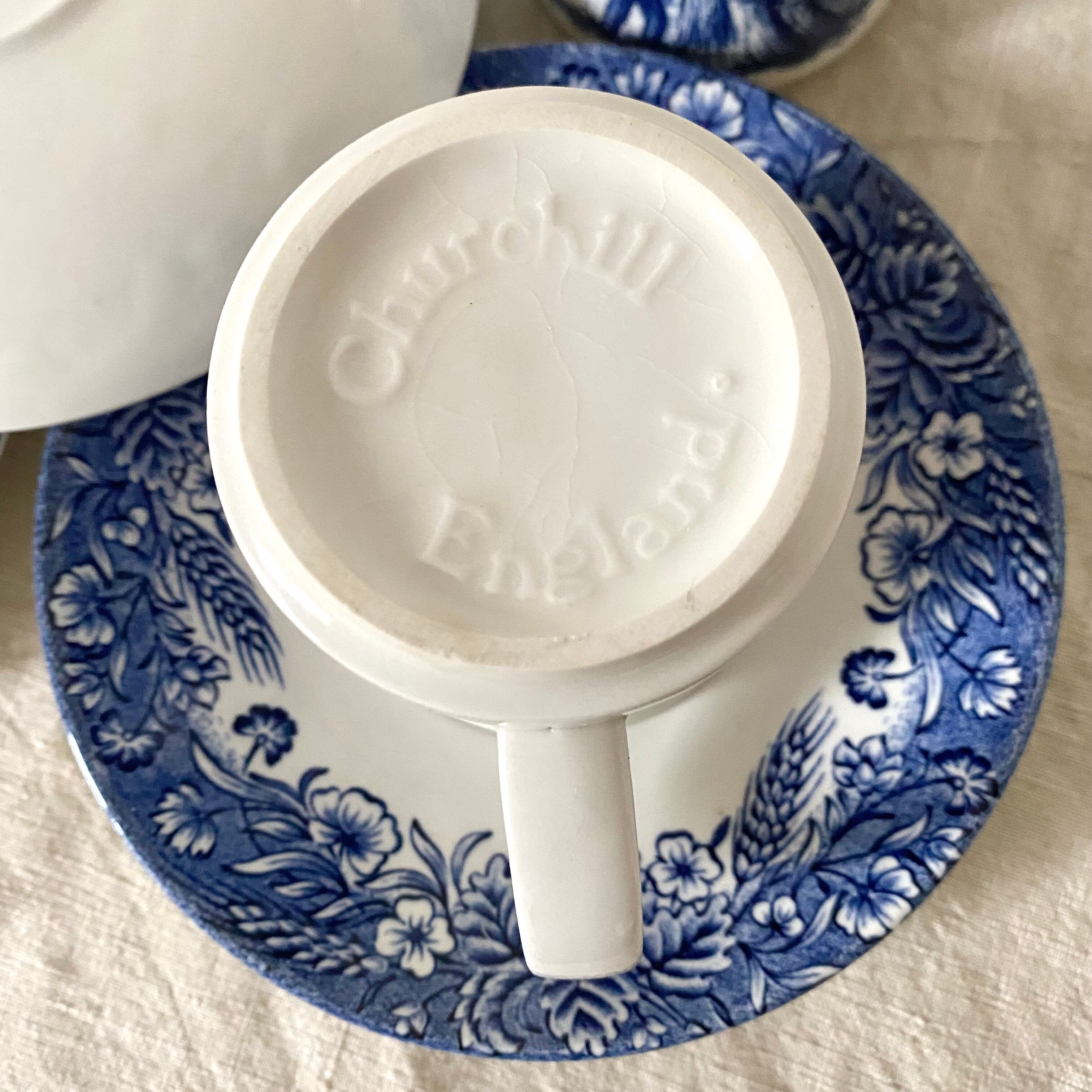 English coffee cups Churchill England
