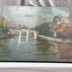 Painting signed Oil on canvas circa 1989 dimension: height -67cm- Length -73 cm-