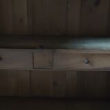 Wardrobe two doors Louis Philippe walnut