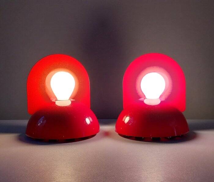Pair of Buco lamps by Claudio Dini Artemide