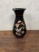 Japanese Asian vase XX black ceramic
