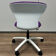 Sedus Turn Around swivel chair in purple fabric