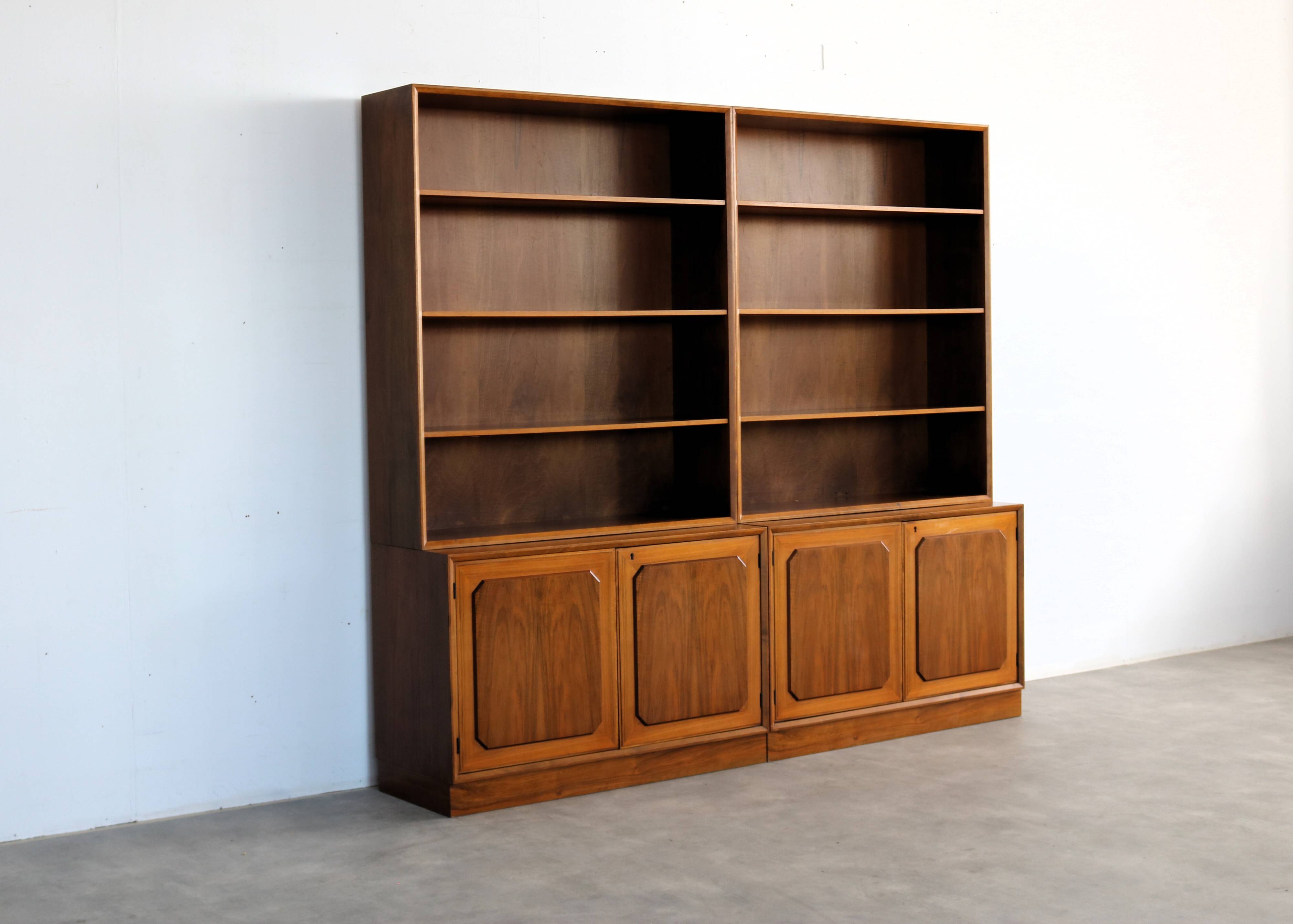vintage bookcase | wall cabinet | 1960s | Sweden
