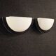 Pair of Italian wall lamps from the 1970s