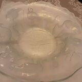 Moulded glass coupe herons