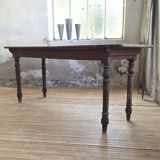 Antique farm table