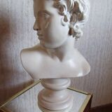 Head of a young man, plaster bust