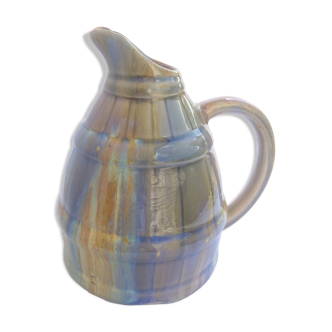 Digoin ceramic pastel pitcher