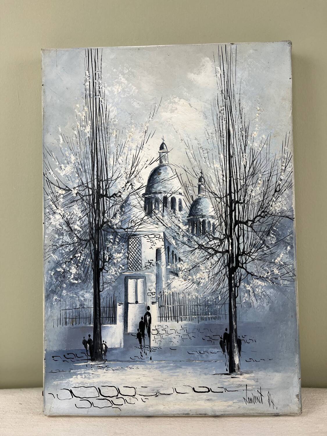 Winter painting