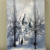 Winter painting