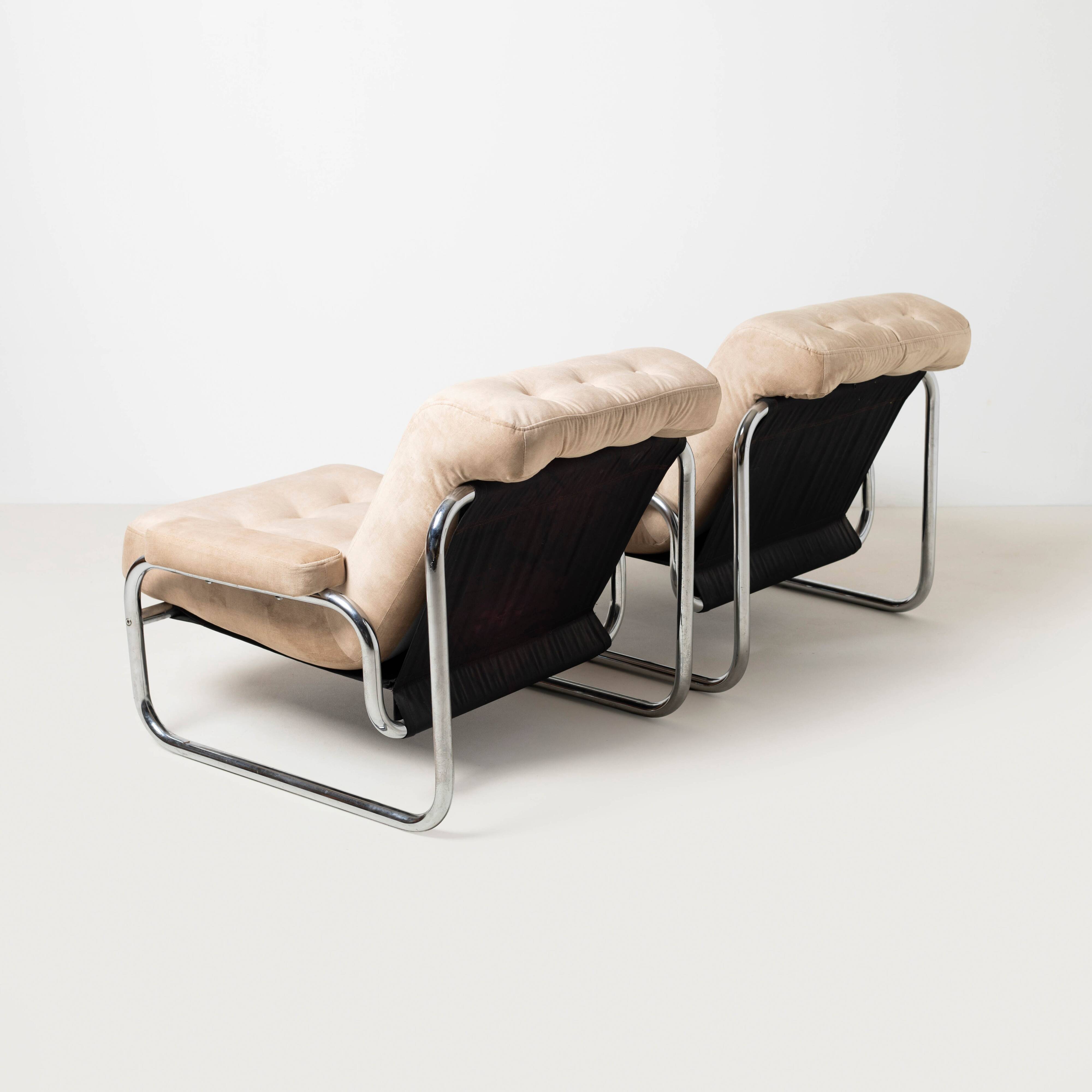 Ensemble de 2 fauteuils lounge emblématiques Borkum par Johan Bertil Häggström pour IKEA