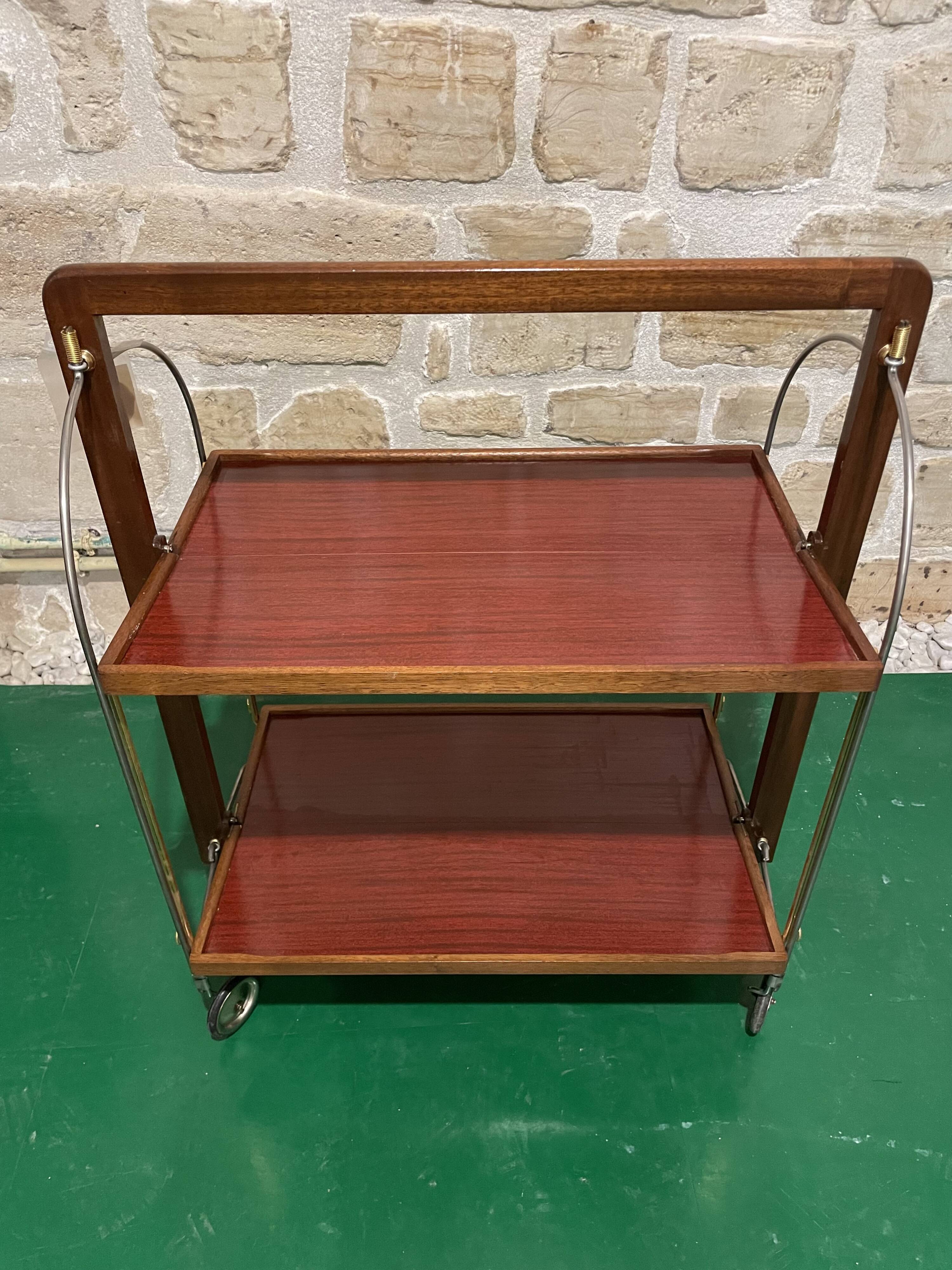 Bocado folding serving cart