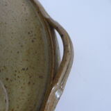 Sandstone coffee set: 6 cups and tray