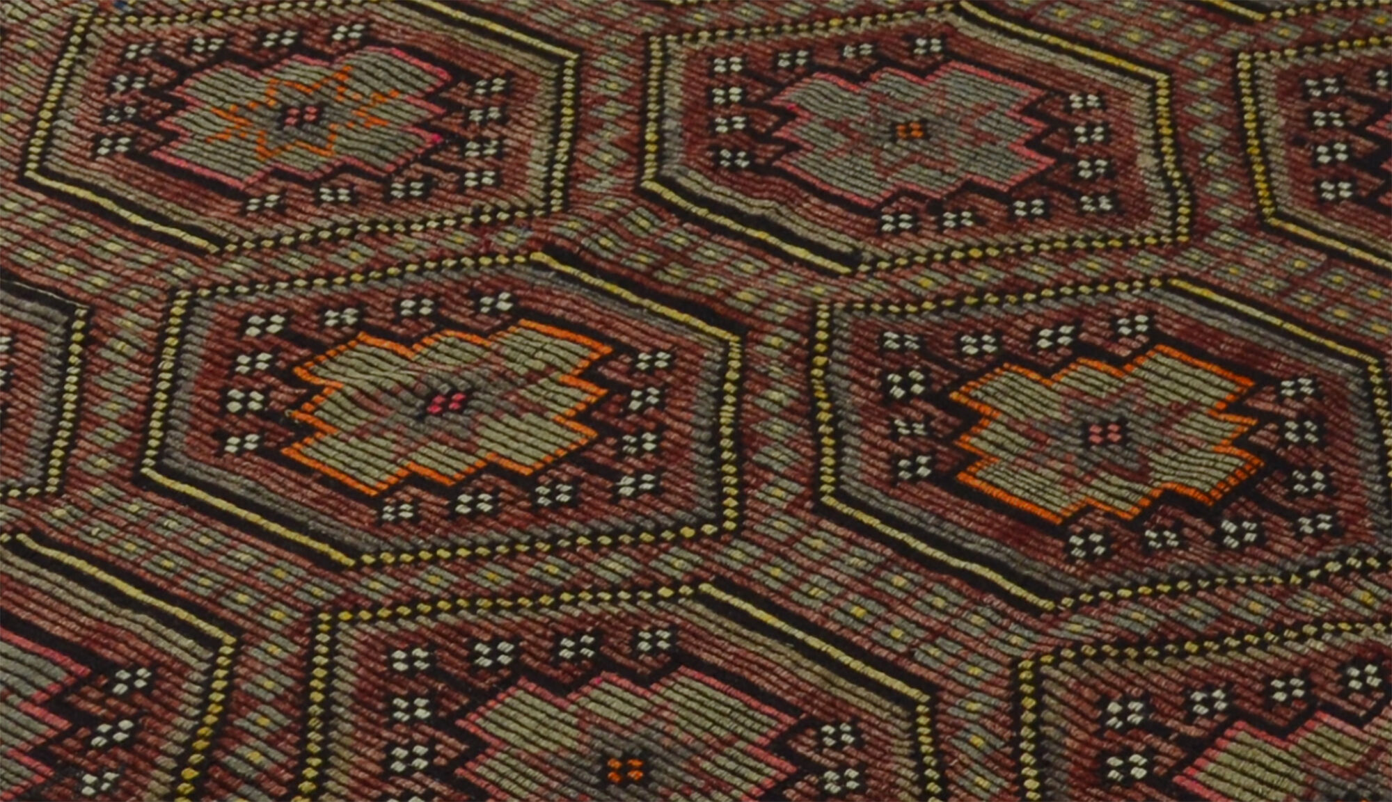 Anatolian handmade kilim rug 300 cm x 174 cm