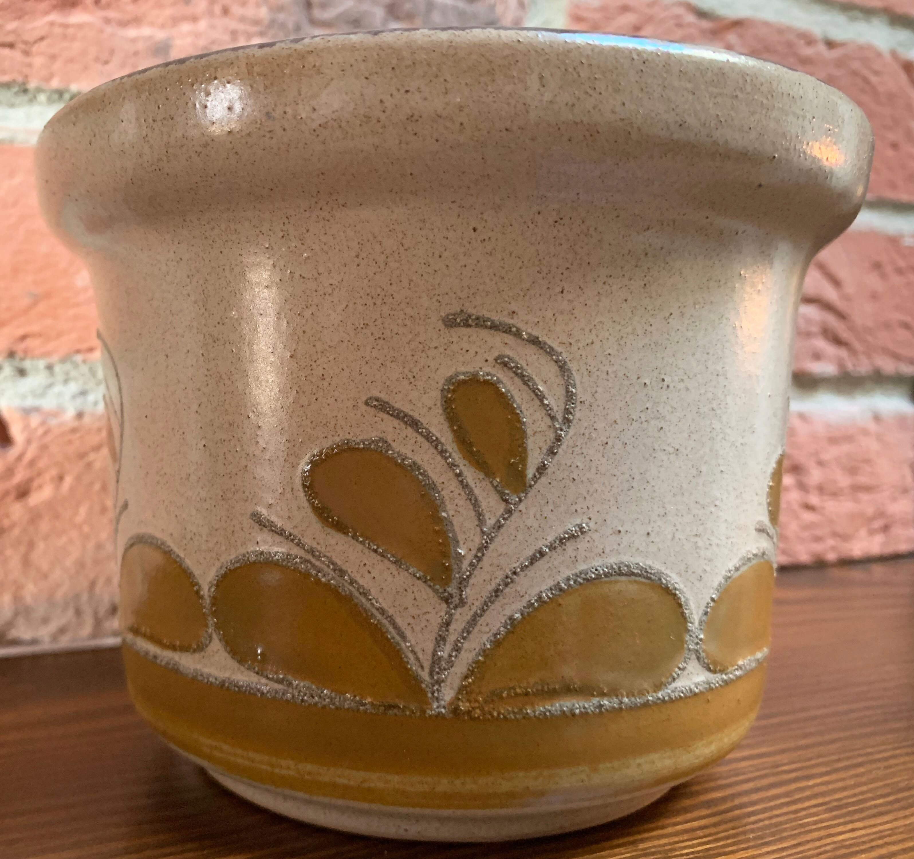 Veb Strehla Keramik vintage ceramic planter
