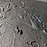 Minimalist monochrome abstract painting black