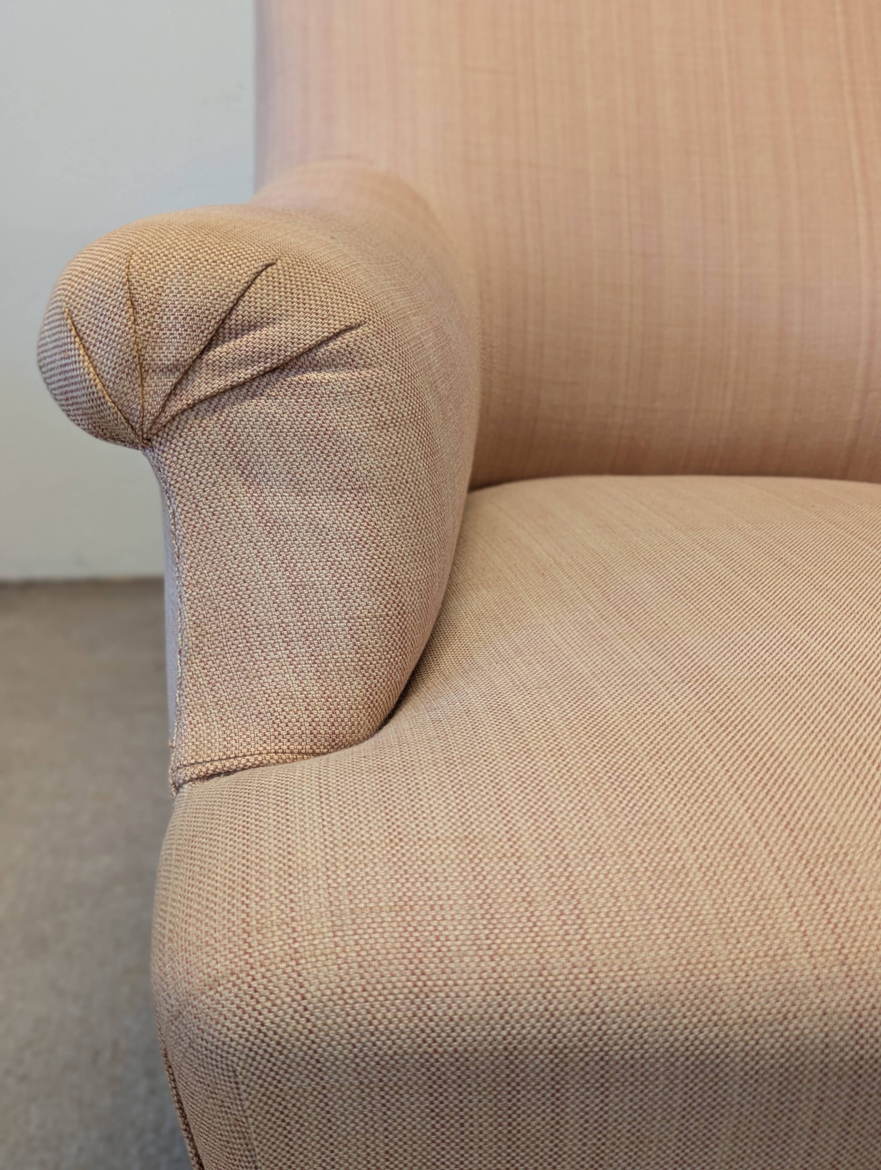19th-century frog armchair