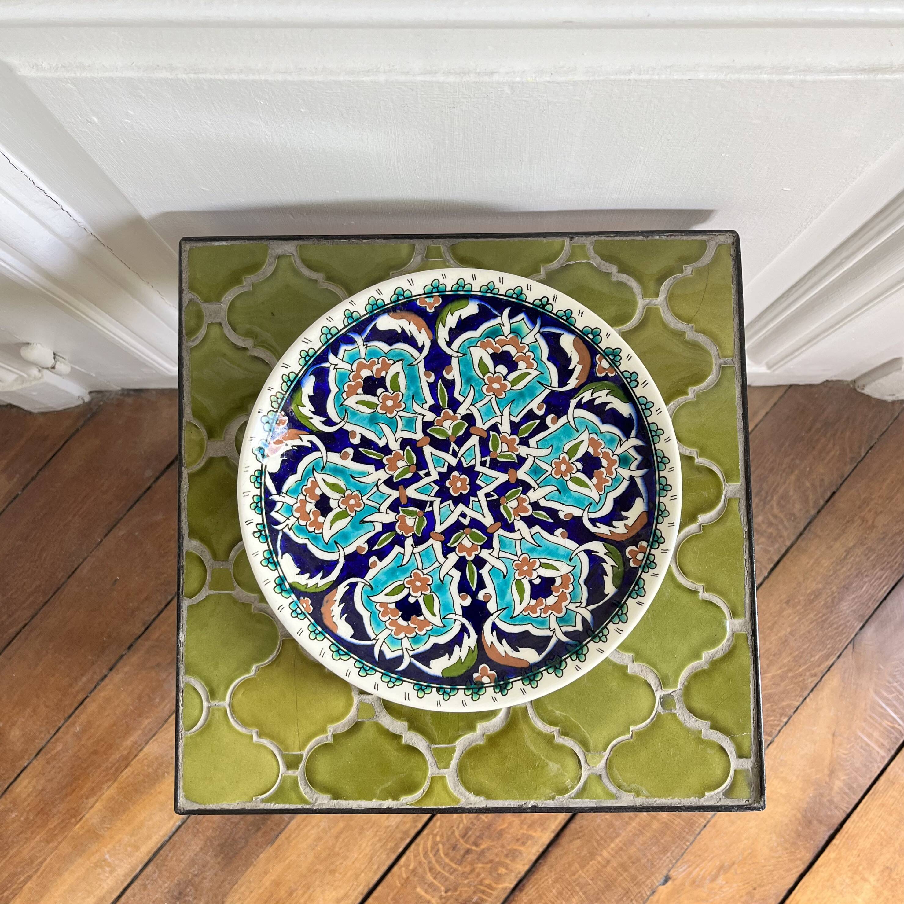 Antique ceramic plate from Türkiye