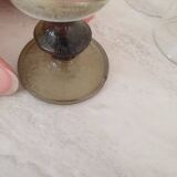 6 small green foot flutes in the Timo Sarpaneva style