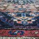 Handmade Persian Hamadan rug 195x107cm