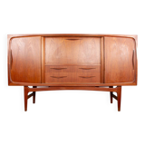 Sideboard, Danish teak Highboard, Ærthoj Jensen and Mølholm Herning 1960