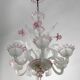 20th Century Modern Venetian Murano Glass Chandelier "Ca'rezzonico" Style