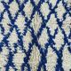Handmade pure wool rug, size 100 x 200 cm.