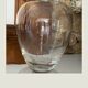Glass carafe, 40-50s faceted cap