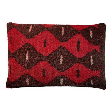 Housse de coussin vintage turque faite à la main, 30 x 50 cm