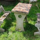 Ancien petit salon de jardin d'enfants