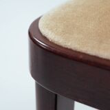 Thonet highback velvet chairs no 567 by Otto Prutscher