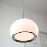 Mid-Century Large White Bud Pendant Lamp by Studio 6G for Guzzini, 1970s