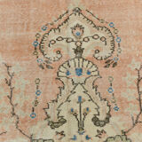 7x10 oriental peach turkish rug 206x309cm