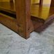 Arts and Crafts oak drop leaf table circa 1900.