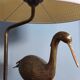 Stilt lamp - Maison Charles - brass and lacquer